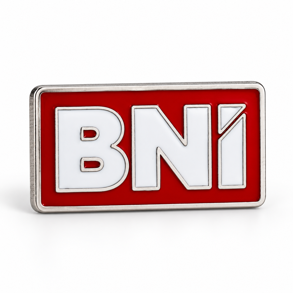 Mitglieder-Pin, roter BNI Pin